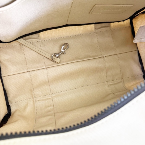 NEW Quince 100% Organic Canvas Small Crossbody Tote Beige - Picture 12 of 16